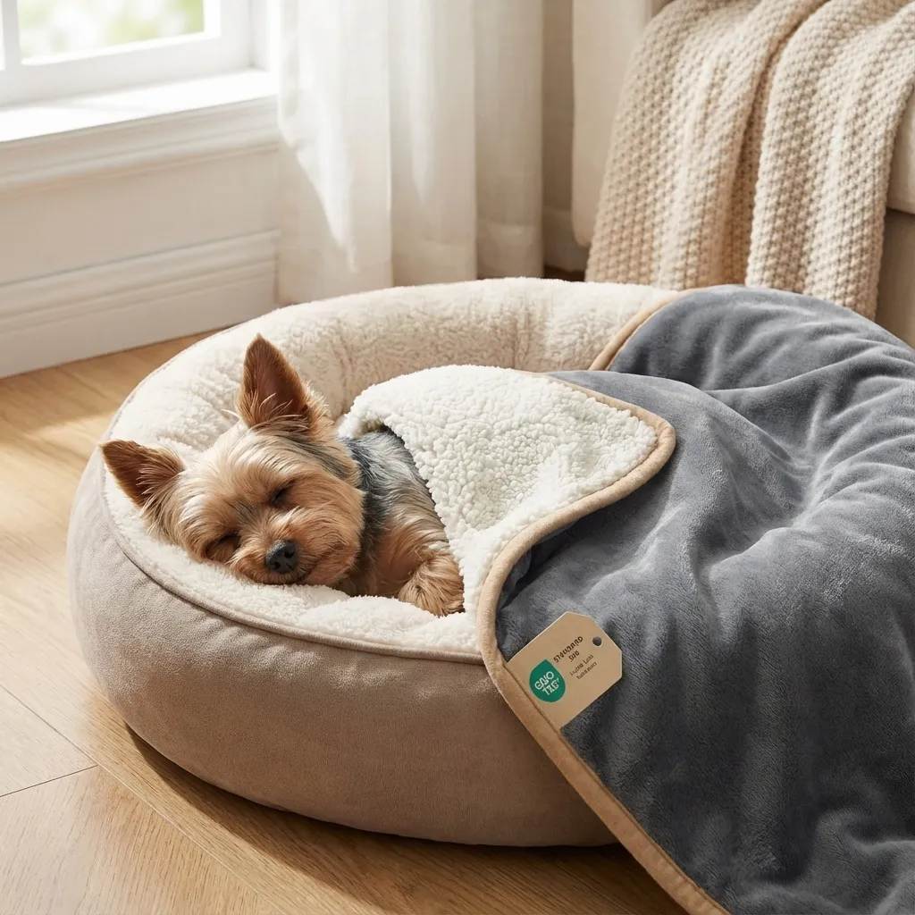 Bedsure Waterproof Dog Blankets for Small Dogs - Small Cat Blanket Washable for Couch Protection, Sherpa Fleece Puppy Blan...