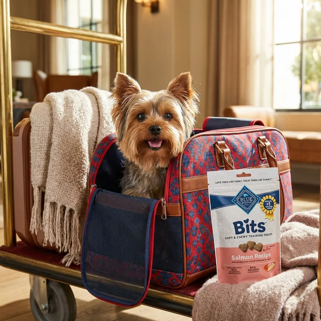 Blue Buffalo Bits Soft Dog Treats for Training, Made with Natural Ingredients & Enhanced with DHA, Salmon Recipe, 4-oz Bag