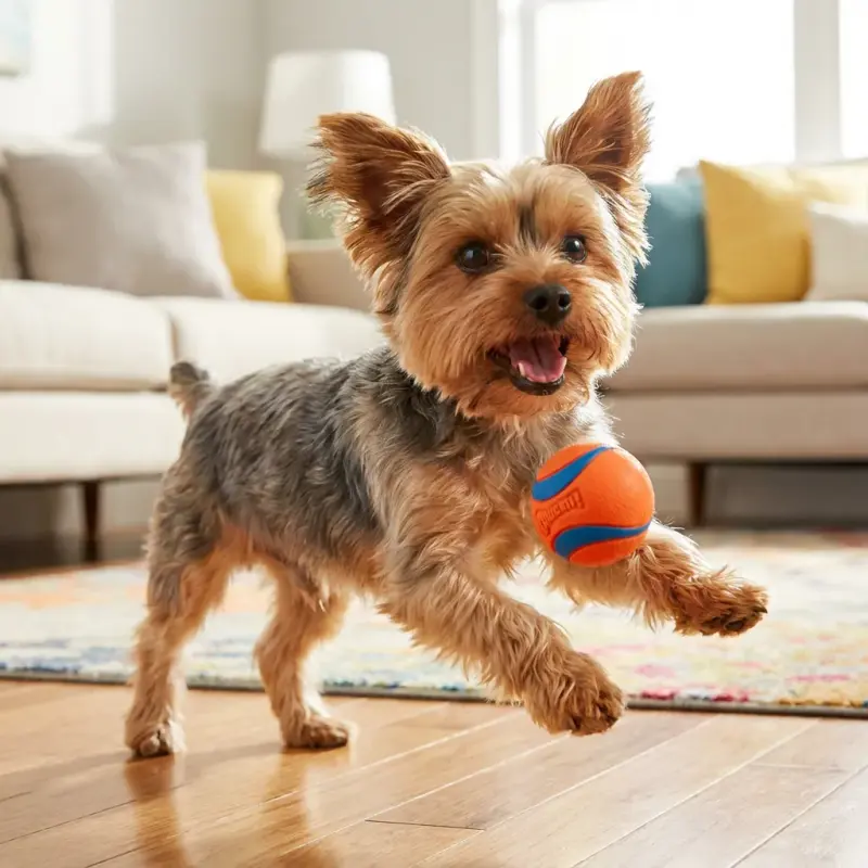 Chuckit! Ultra Tug Dog Toy, Medium Fetch and Dog Ball Tug Toy for Dogs 20-60 Pounds