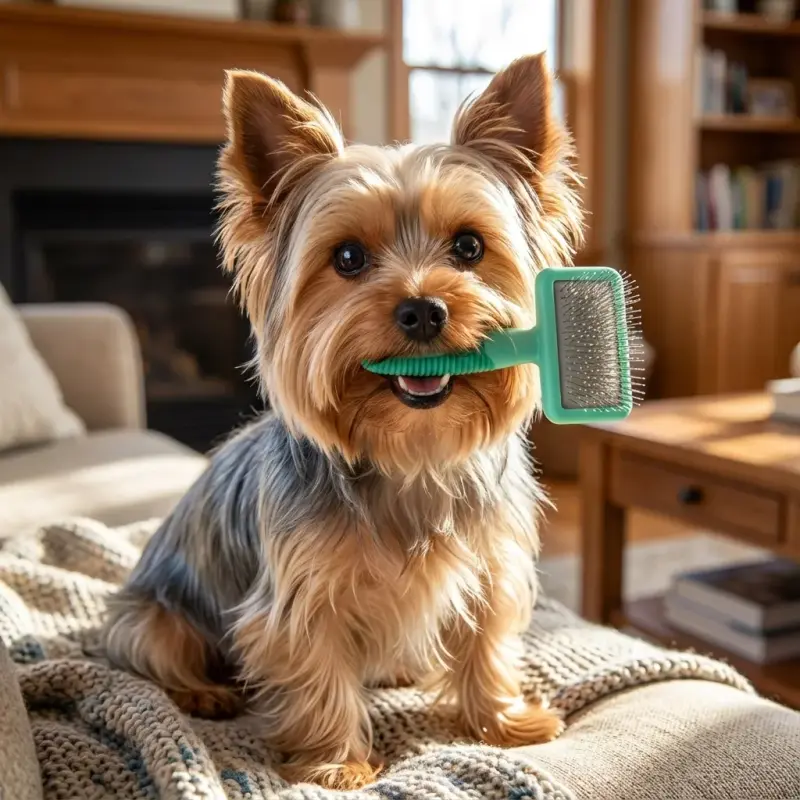 Coastal Pet Li'l Pals Dog Slicker Brush with Coated Tips - Dog Grooming Brush for Small Breeds & Puppies - One Size (3.25”...