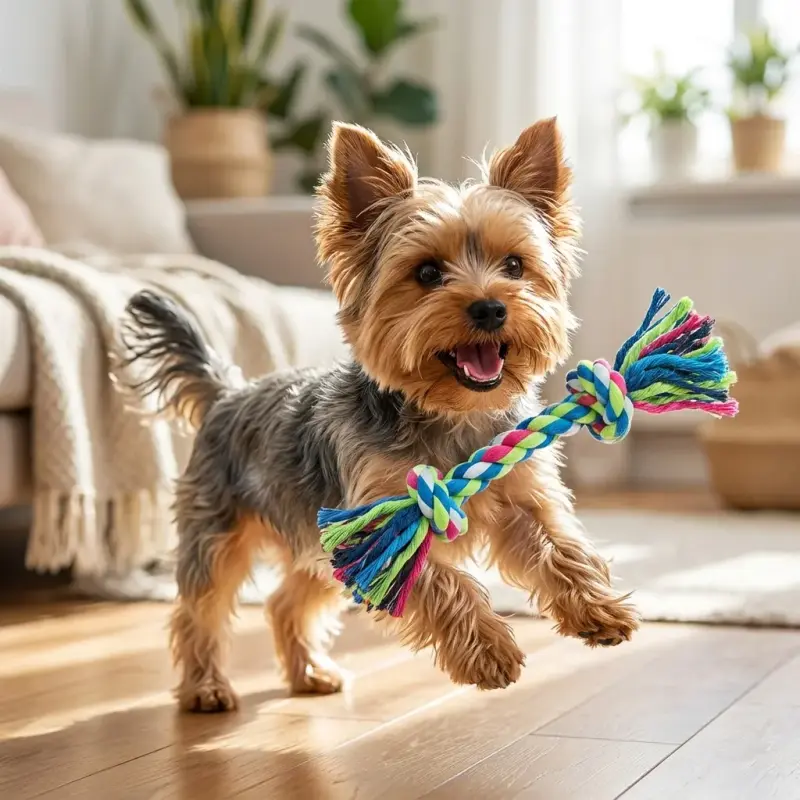 Eefitoys Tough Dog Rope Toys for Aggressive Chewers, Tough Tug of War Dog Toys for Large, Medium & Small Dogs – 5 Pack Inc...