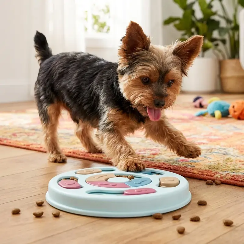 Joansan Dog Puzzle Toys, Interactive Dogs Game, Pets Enrichment Toys for Puppy Mentally Stimulating Feeding Dispenser Dog ...