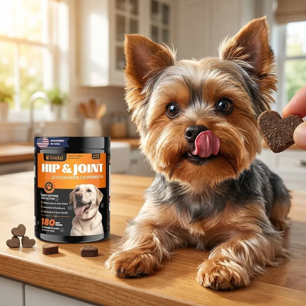 Zozdal Joint Supplement for Dogs 180 Count, Glucosamine Chondroitin, Glucosamine for Dogs, Dog Hip and Joint Supplement wi...