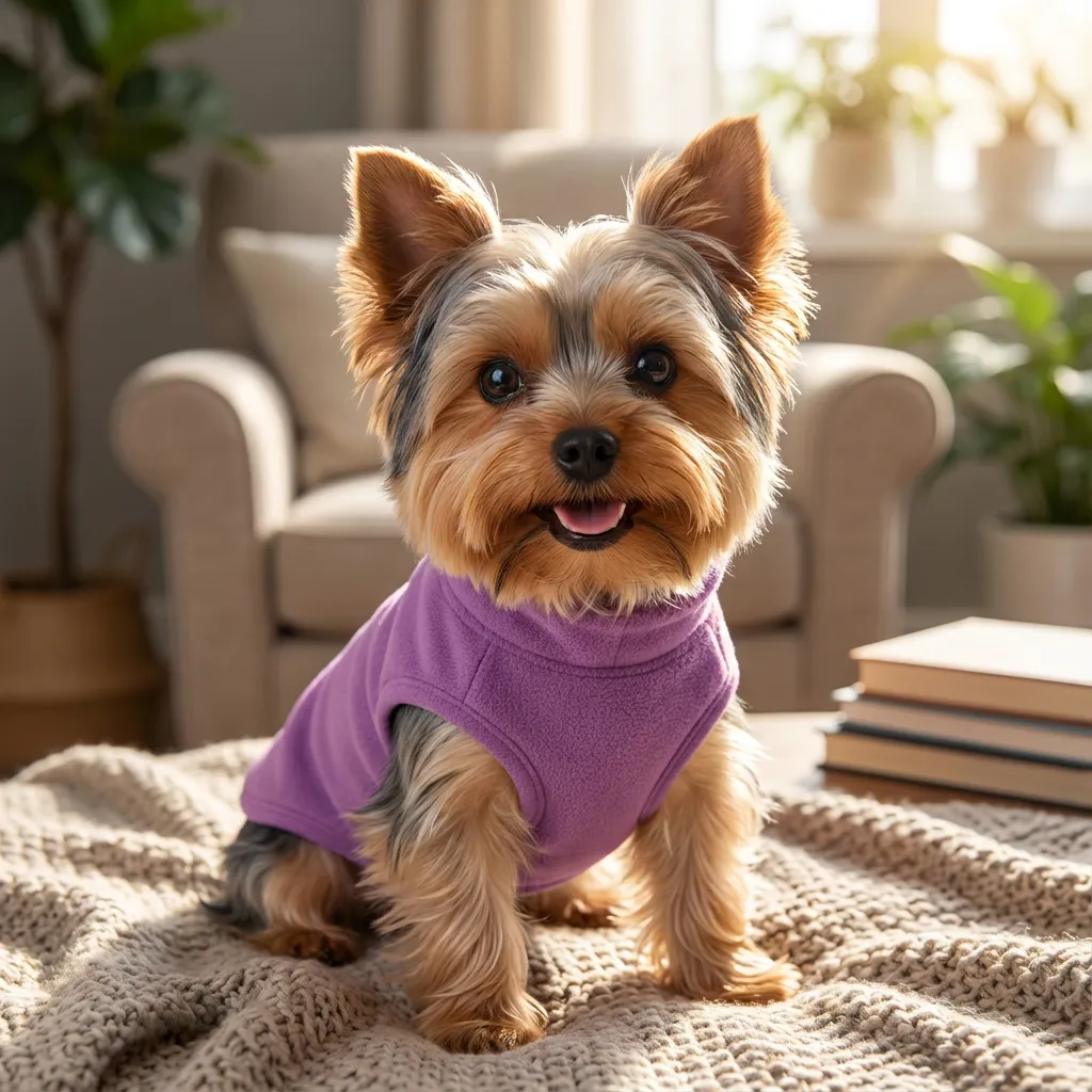 Sammy with the BEAUTYZOO Fleece Vest Hoodie with D-Ring (XS-M)