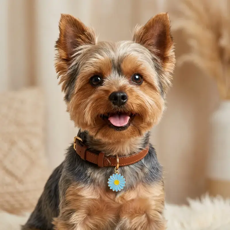 Sammy with the DELORIGIN Enamel Cacti Collar Pendants (12-pk)