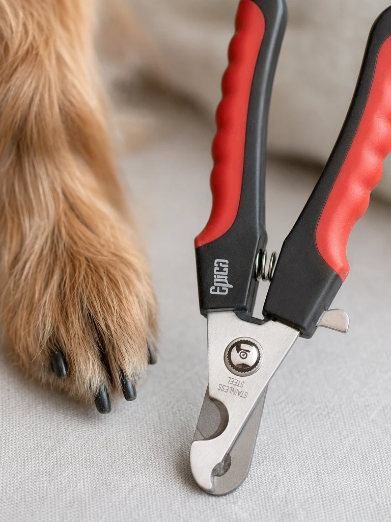 Sammy with the Epica Professional Nail Clipper with Safety Guard