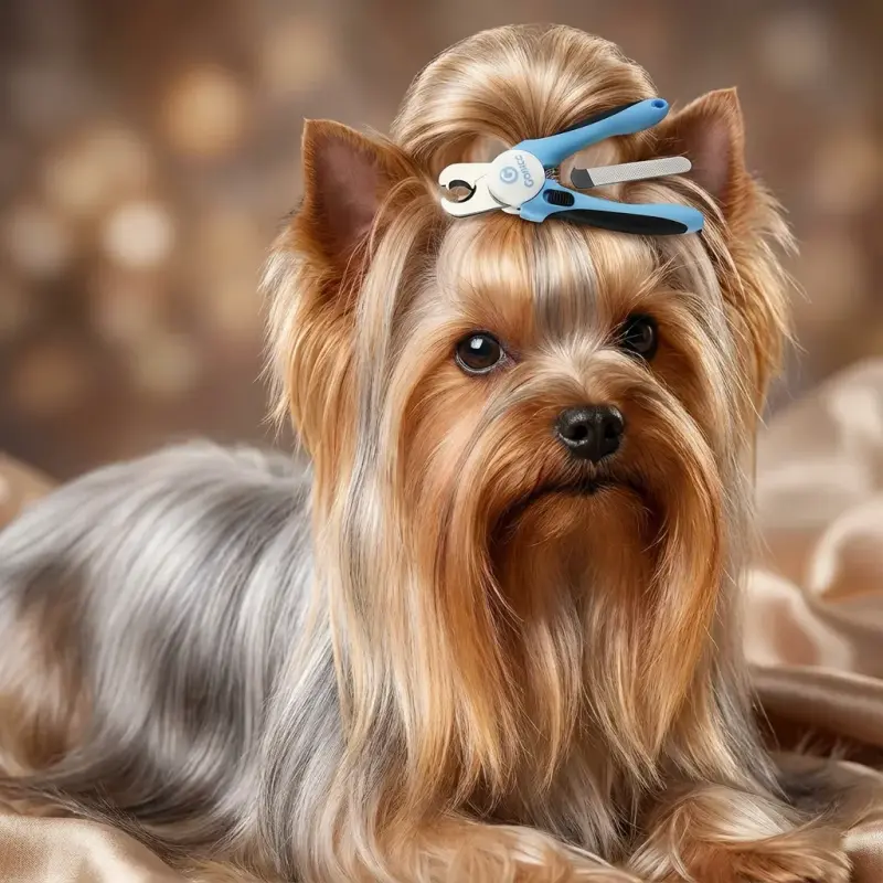 Sammy with the gonicc Nail Clippers Safety Guard & Nail File