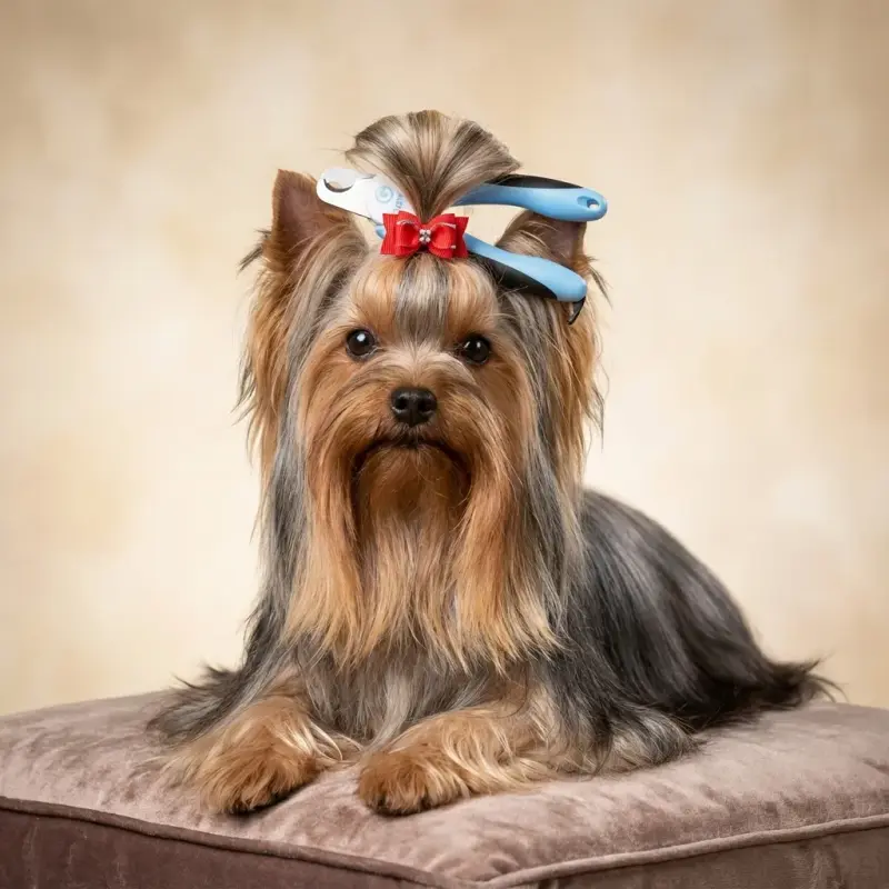 Sammy with the gonicc Nail Clippers with Safety Guard & File