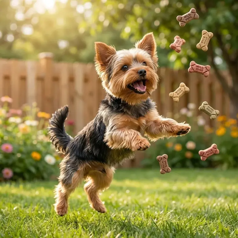 Sammy with the Milk-Bone Flavor Snacks Mini Biscuits (36oz)