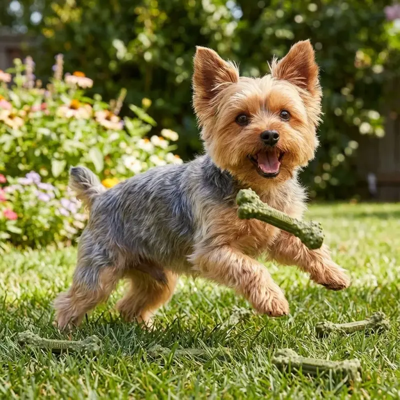 Sammy with the Minties Dental Bone Treats (120-ct)