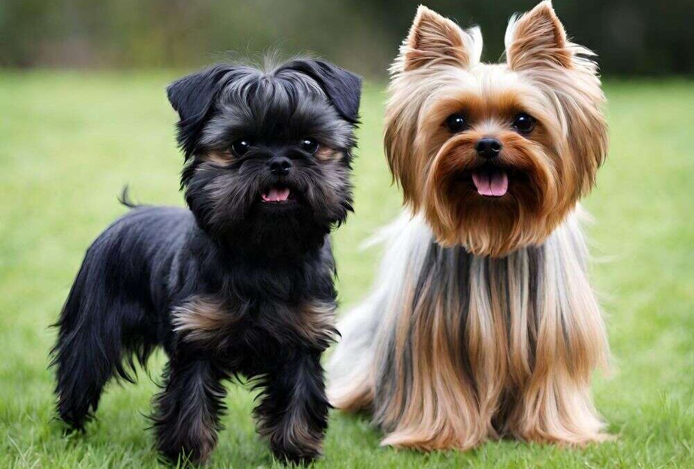 Affenpinscher vs Yorkshire Terrier: Toy Breed Tug-of-War!